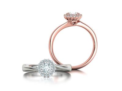 Bespoke Diamond Solitaire Engagement Ring 40 pointer stone