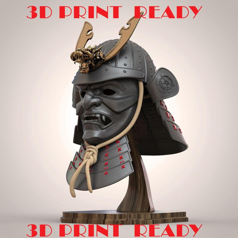 Samurai Kabuto Helmet Japanese Warior