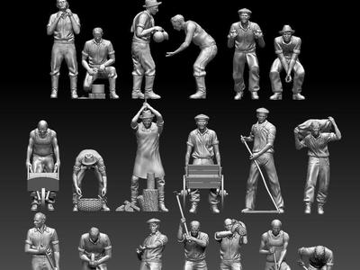 workers joker holding sword