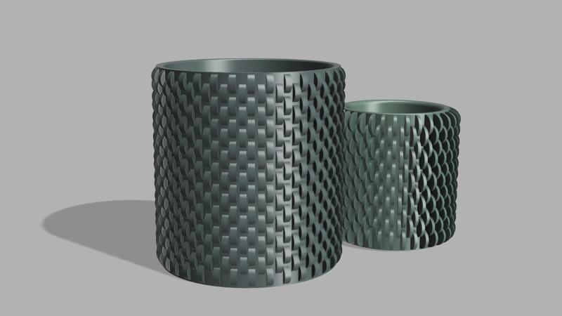 Dragon Scales Vase / Planter