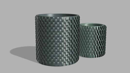 Dragon Scales Vase / Planter