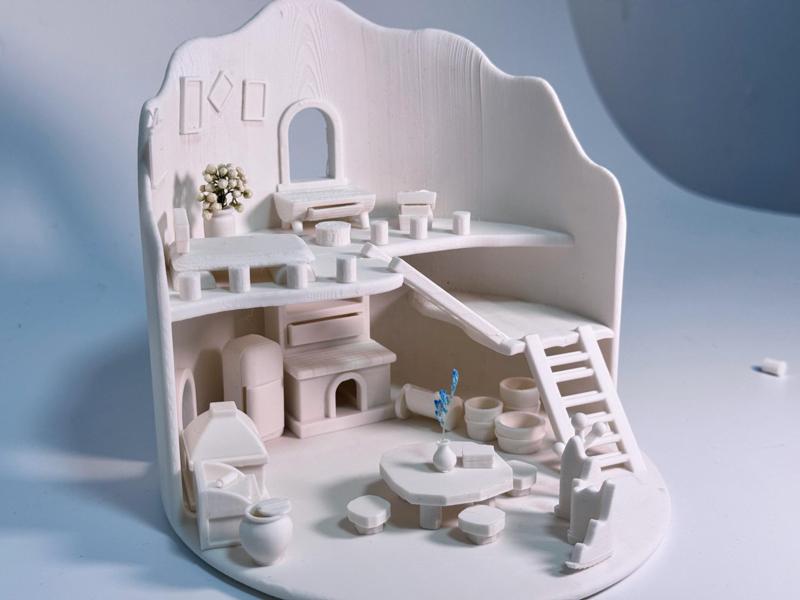 DIY “Travel Frog” Miniature House, Villa, Gift, and Art Piece