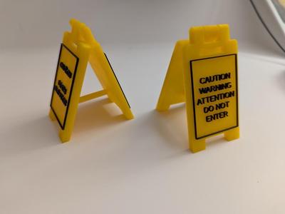 Mini Floor Stand – OpenSCAD (fixed arm support)