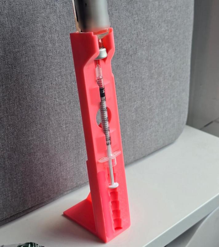 Hypodermic Syringe Jig