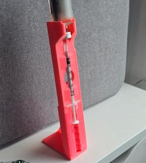 Hypodermic Syringe Jig