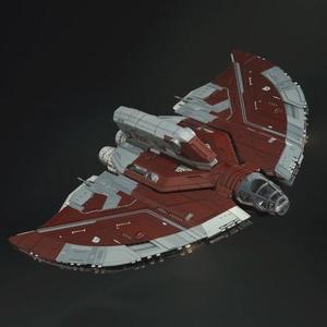 Ahsoka Tano’s T-6 Jedi Shuttle STL files for 3D printing | Assembly Model