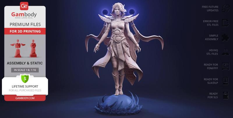 Xal’atath STL files for 3D Printing | Assembly Model