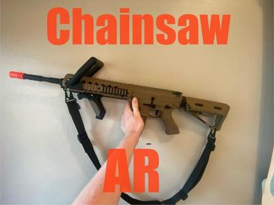 M4 Chainsaw Foregrip, M134 Conversion (Airsoft)