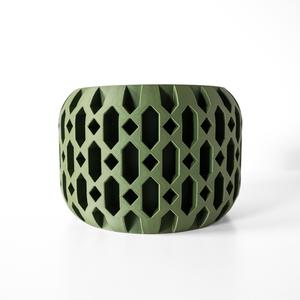 The Ritar Planter Pot with Drainage Tray & Stand by Terra de Verdant