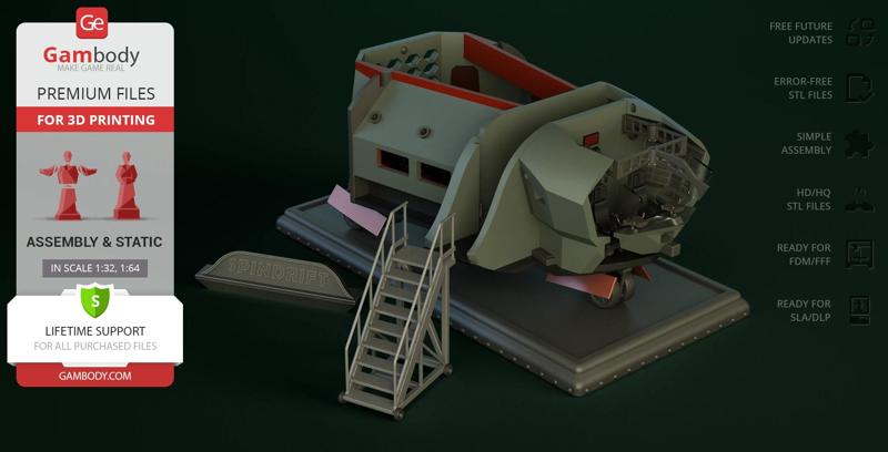 Spindrift Kit 2: Interior STL Files for 3D Printing | Assembly Model