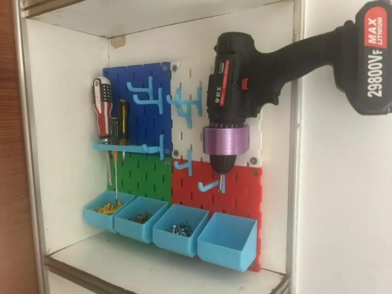 IKEA pegboard, printable for A1 mini