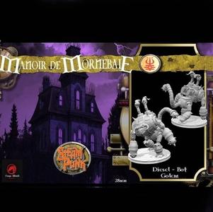Diesel-bot-Golem (28mm miniature)