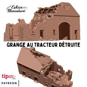 Destroyed barn – Grange – XVIII to XX period