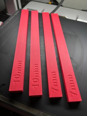 7mm and 10mm rolling pins