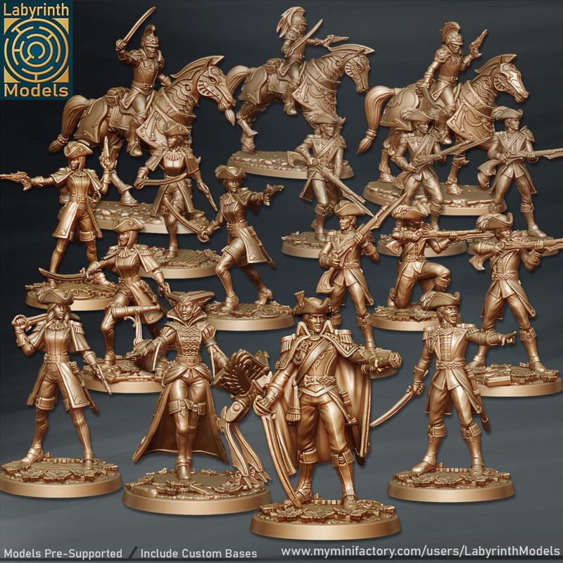 Magitek Empire Collection Vol. 1 – 32mm scale