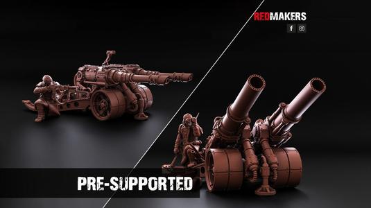 Field Gun and Heavy Laser Cannon – Death Division