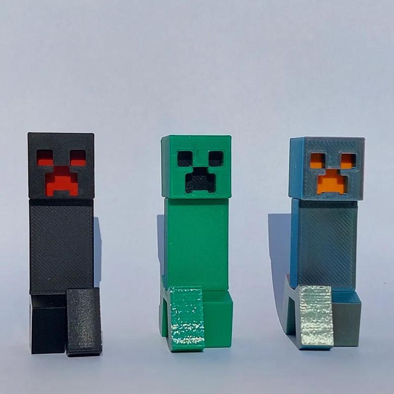 Minecraft creeper magnet puzzle