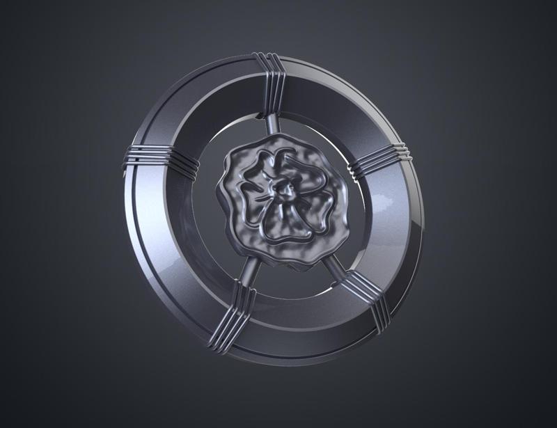 Ahsoka Tano’s White Robe Belt Buckle