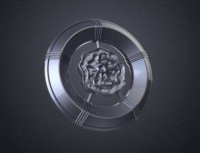Ahsoka Tano’s White Robe Belt Buckle