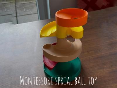 Montessori Spiral Ball Toy
