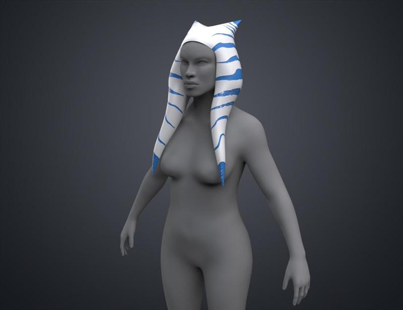 Ahsoka’s Lekku Mold – Star Wars Ahsoka Series