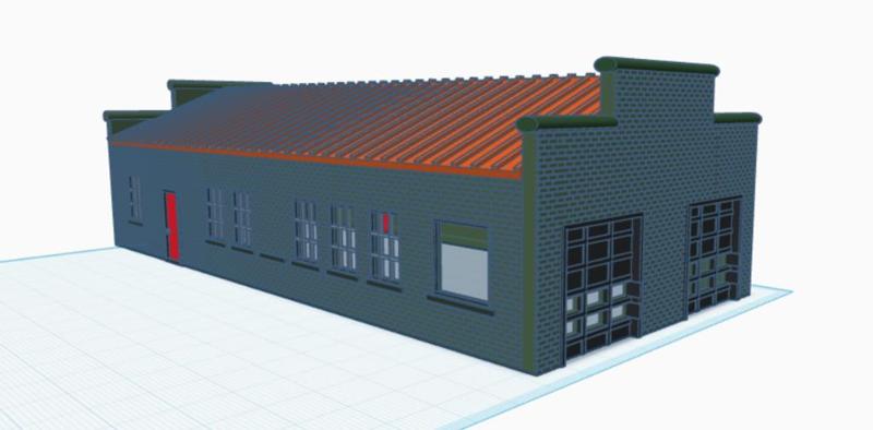 Risk’s Garage (HO SCALE)