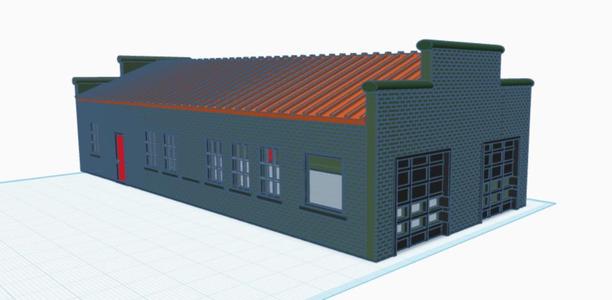Risk’s Garage (HO SCALE)