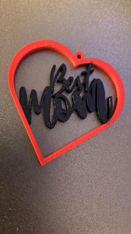 MOTHER’S DAY – BEST MOM KEYCHAIN