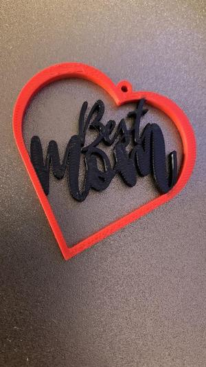 MOTHER’S DAY – BEST MOM KEYCHAIN