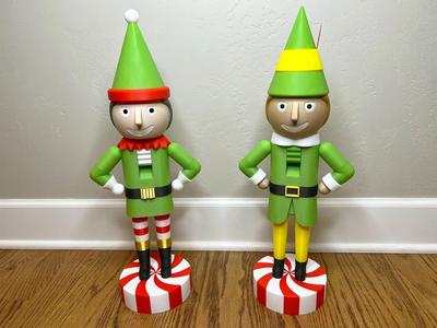 Christmas Elf Nutcrackers