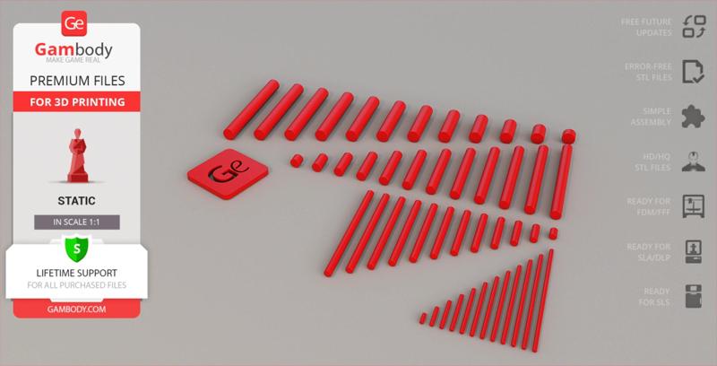 3D Printing Pins Free STL Files for 3D Printing