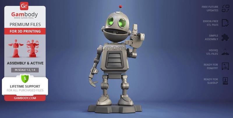 Clank 3D Printing Model | Assembly