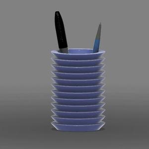 Beveled Pen Cup