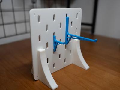 IKEA pegboard reinforced hook