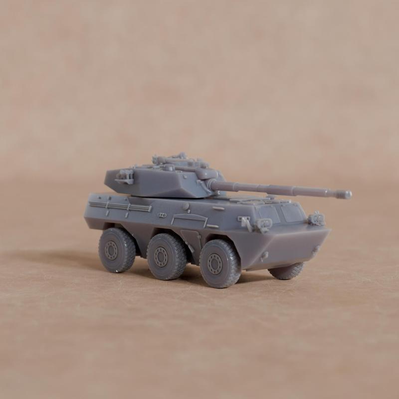 PTL-02 100 mm Assault gun tank destroyer armoured vehicle