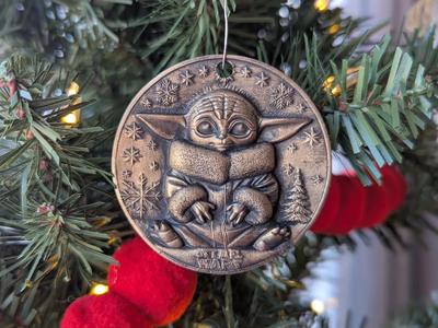 Grogu – Baby yoda – Star wars Christmas ornament