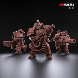 Frontline Squad Heavy Weapons – Space Knights