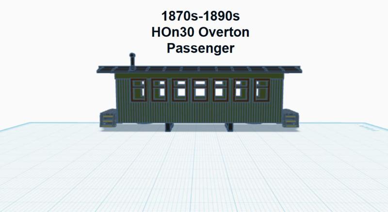 2ft 24′ Overton Passenger (HOn30)