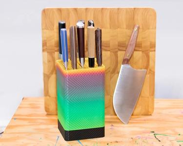 universal knife block (vase mode)