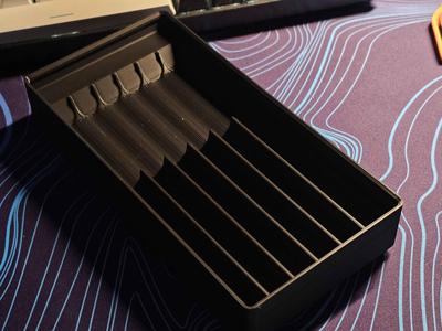 Gridfinity | Zebra Mildliner (non-brush) x6 Holder (2×4) Stackable