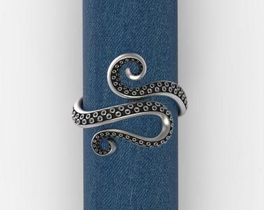 Octopus Tentacle Ring
