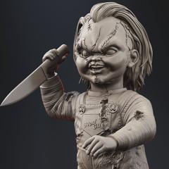 Chucky STL files for 3D Printing | Assembly Model
