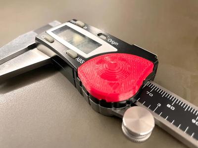 Fowler Caliper Battery Cover B1