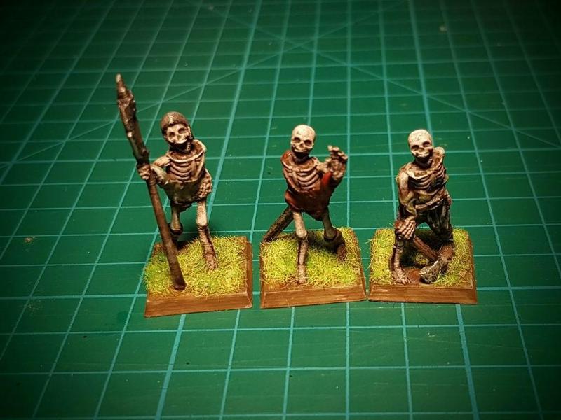 Skeletons! 28mm, no supports.