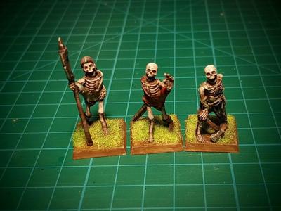 Skeletons! 28mm, no supports.
