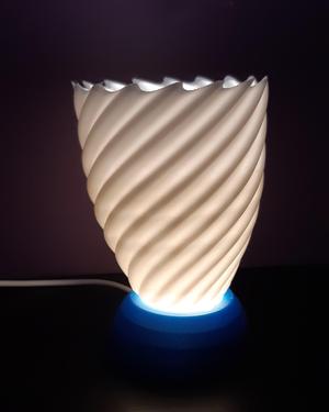 Spiral Touch Lamp – Support Free