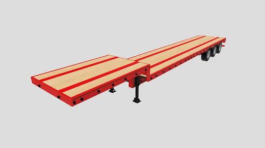 Step Deck Trailer 53ft