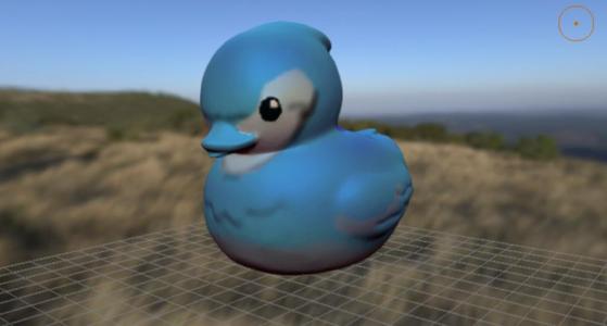 Blue Jay Rubber Duck