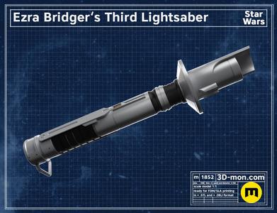 Ezra Bridger’s Third Lightsaber – Ahsoka