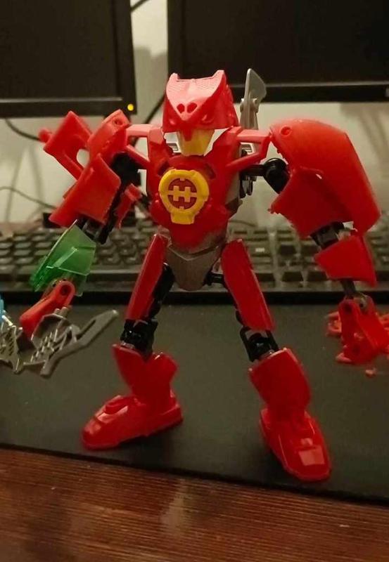 Benchy-themed Hero Factory/Bionicle pauldrons